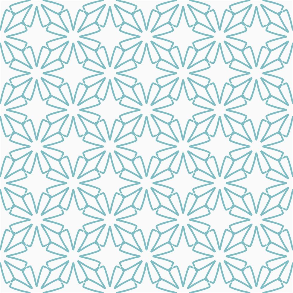 pattern design with abstract ornament motif vector