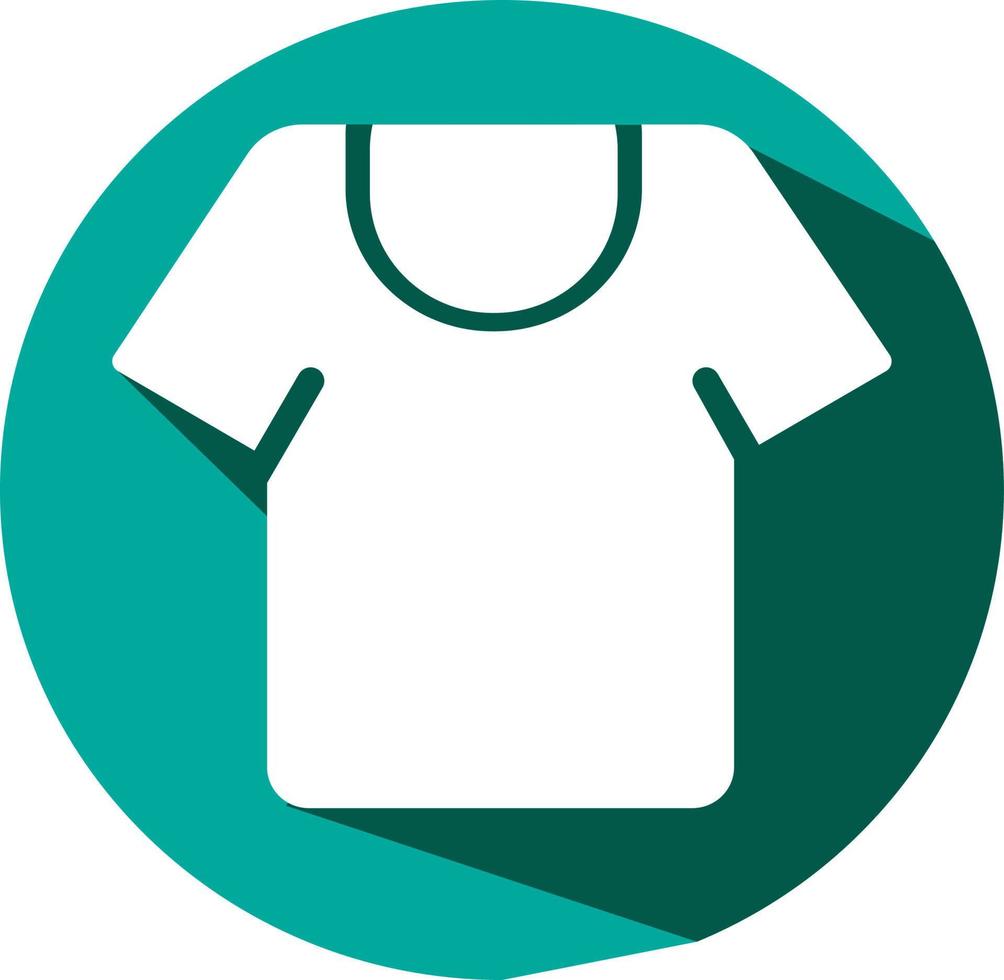 White simple tshirt, illustration, vector on a white background.