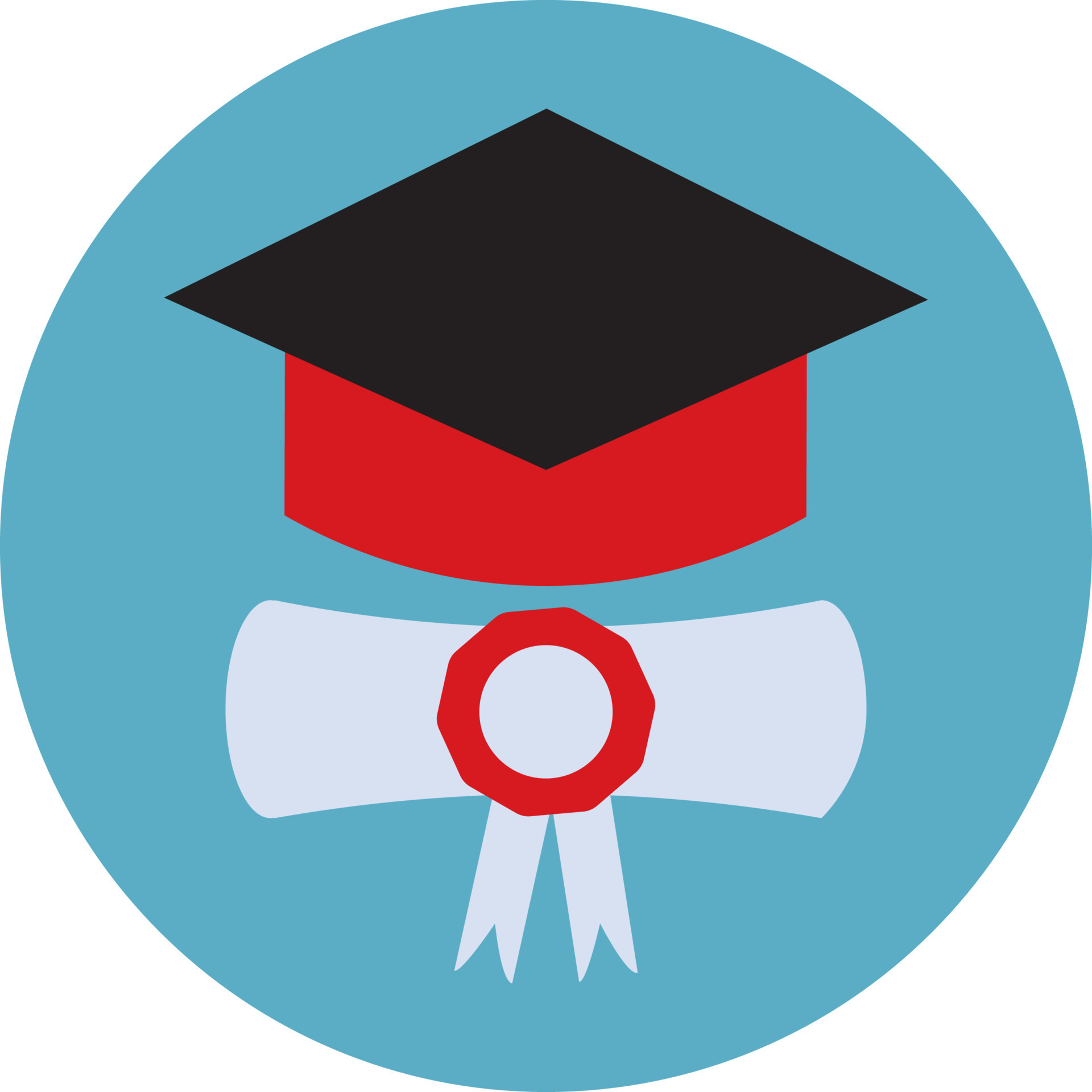 Letter Of Thanks And Graduation Hat Illustration Vector On A White letter-of-thanks-and-graduation-hat-illustration-vector-on-a-white