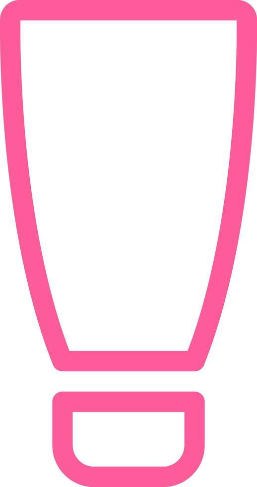 Pink aloe hand cream, illustration, vector on a white background.