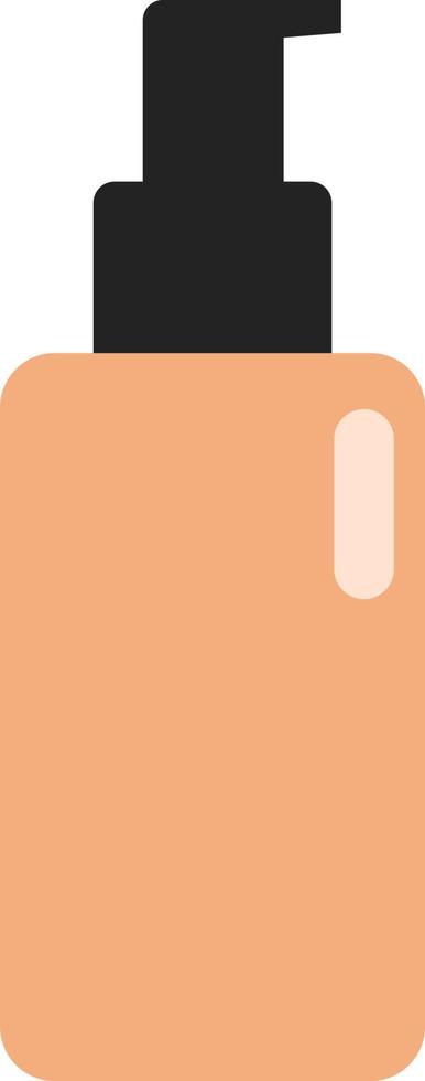 Face foundation, illustration, vector on a white background
