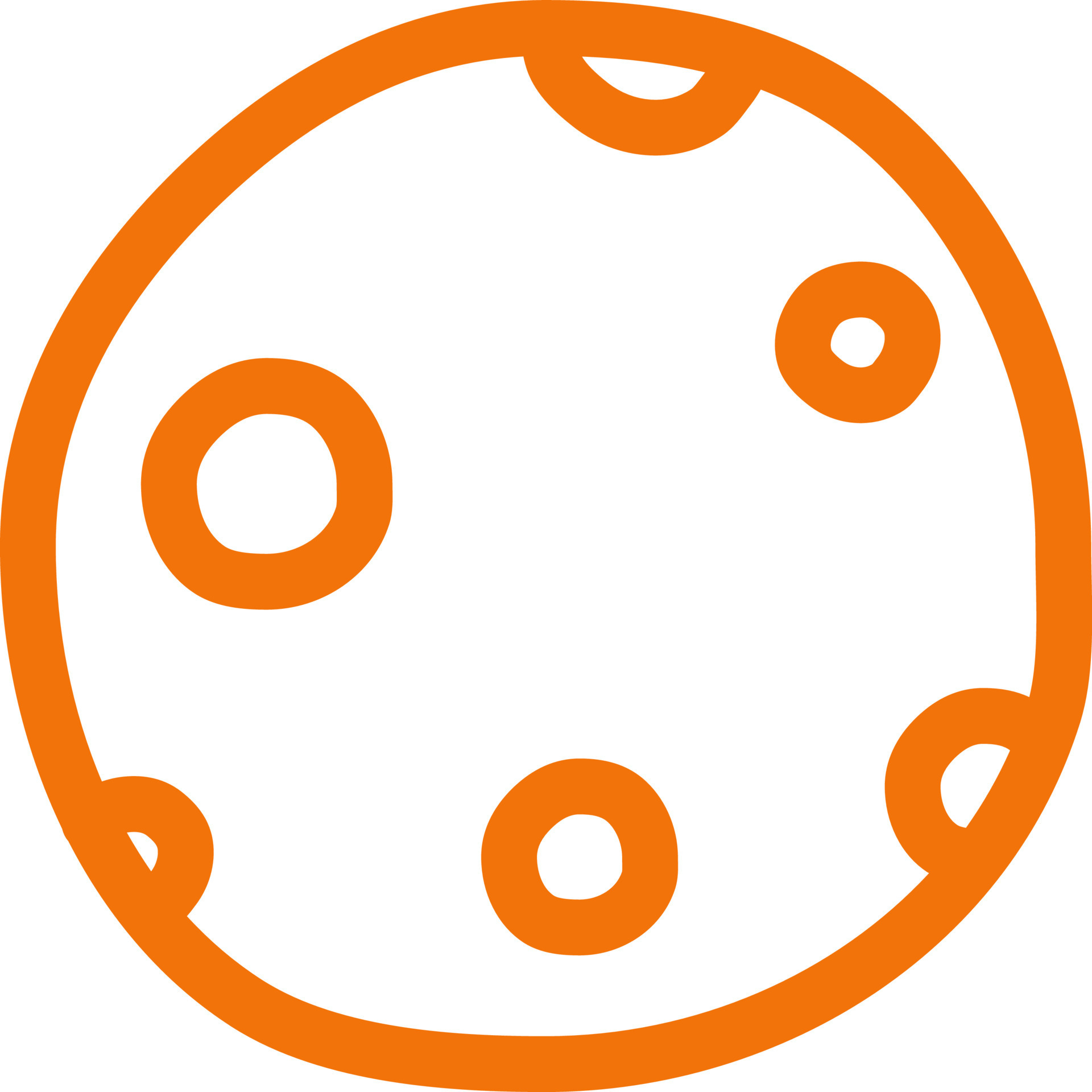 Full orange moon, illustration, vector on a white background. 13824511