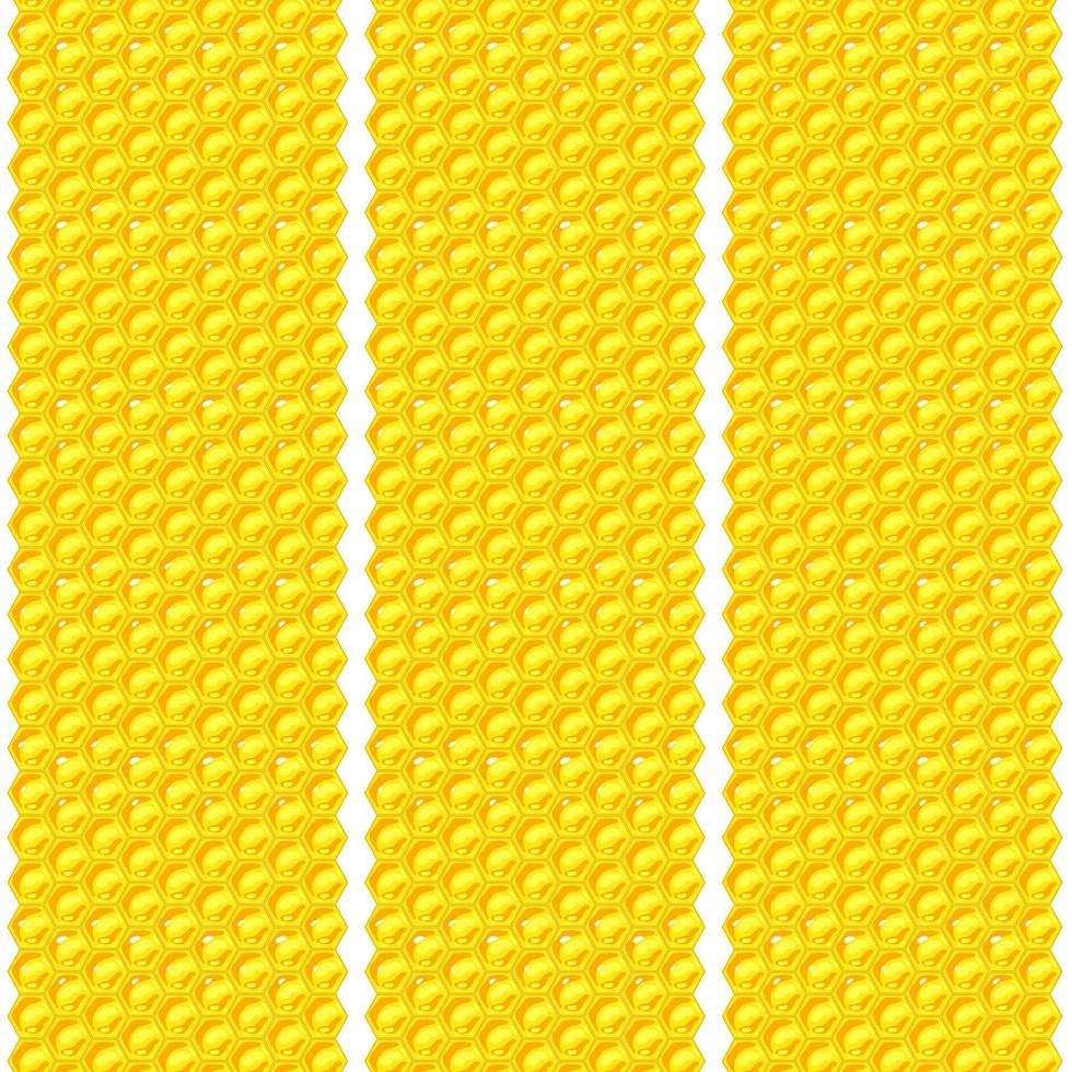 Honeycomb pattern, illustration, vector on white background.