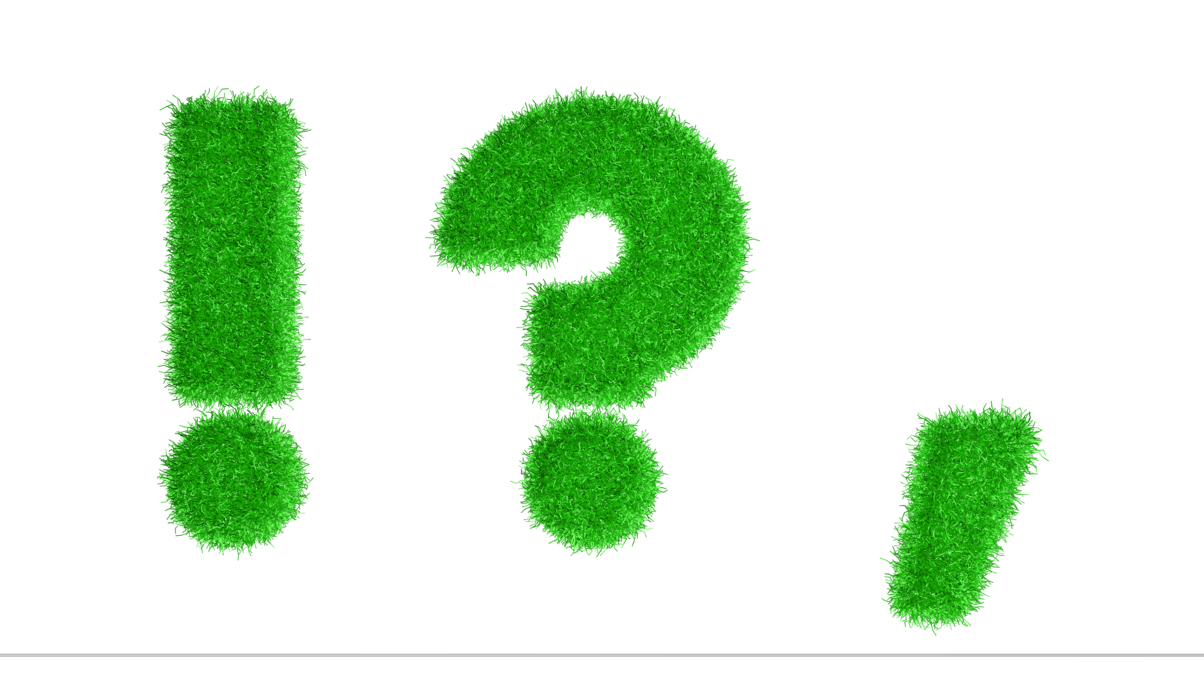 Exclamation, Question Mark and Comma Special Characters 3D Rendering, Climate Change Awareness Alphabets, Nature png