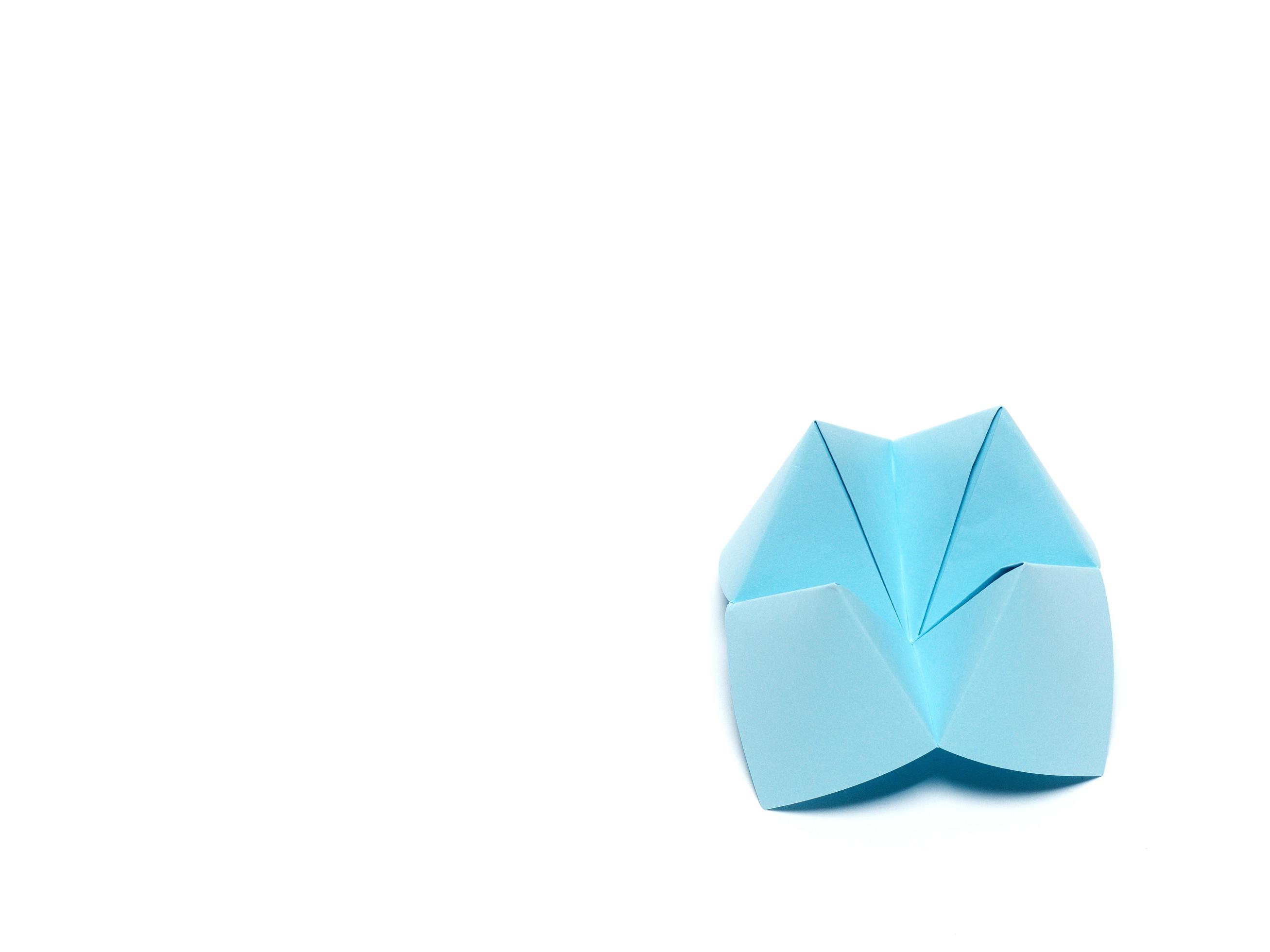 Paper fortune teller 13825169 Stock Photo at Vecteezy