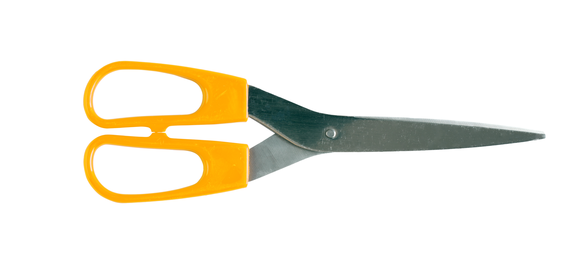 yellow sewing scissors png