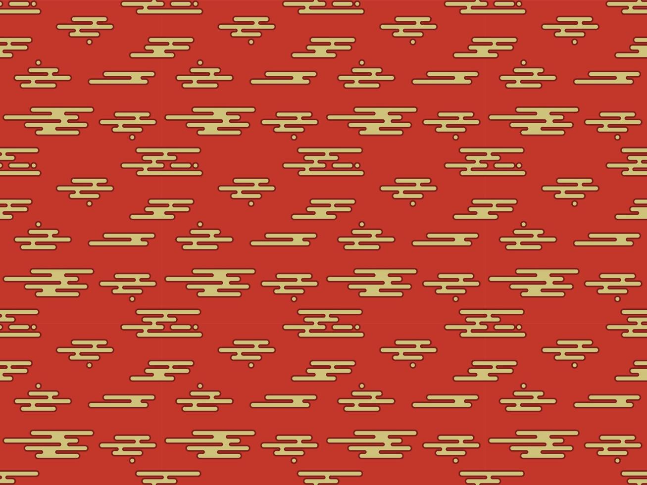 chinese new year japanese element background wallpaper traditional zodiac china pattern seamless cny vector