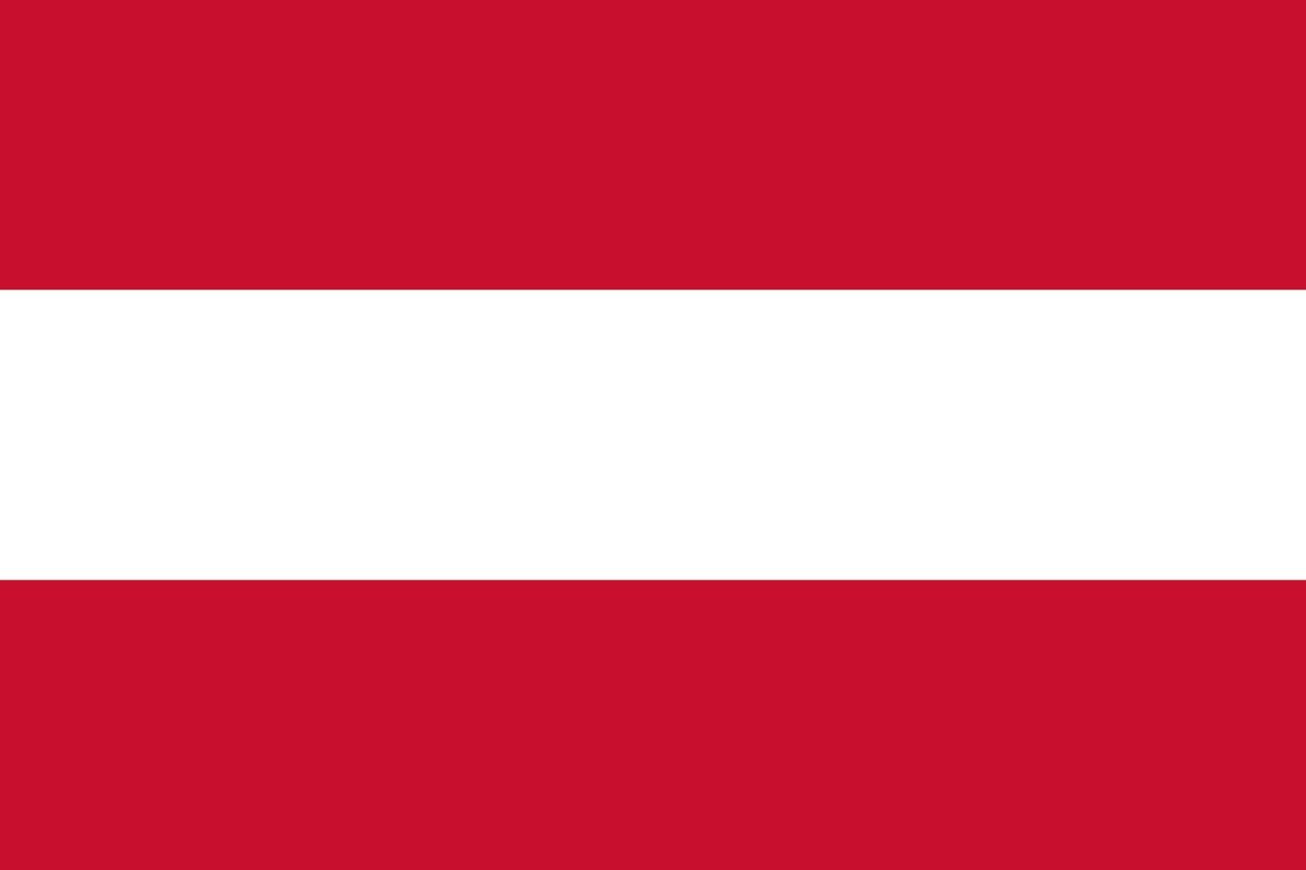 ilustración de la bandera de austria vector