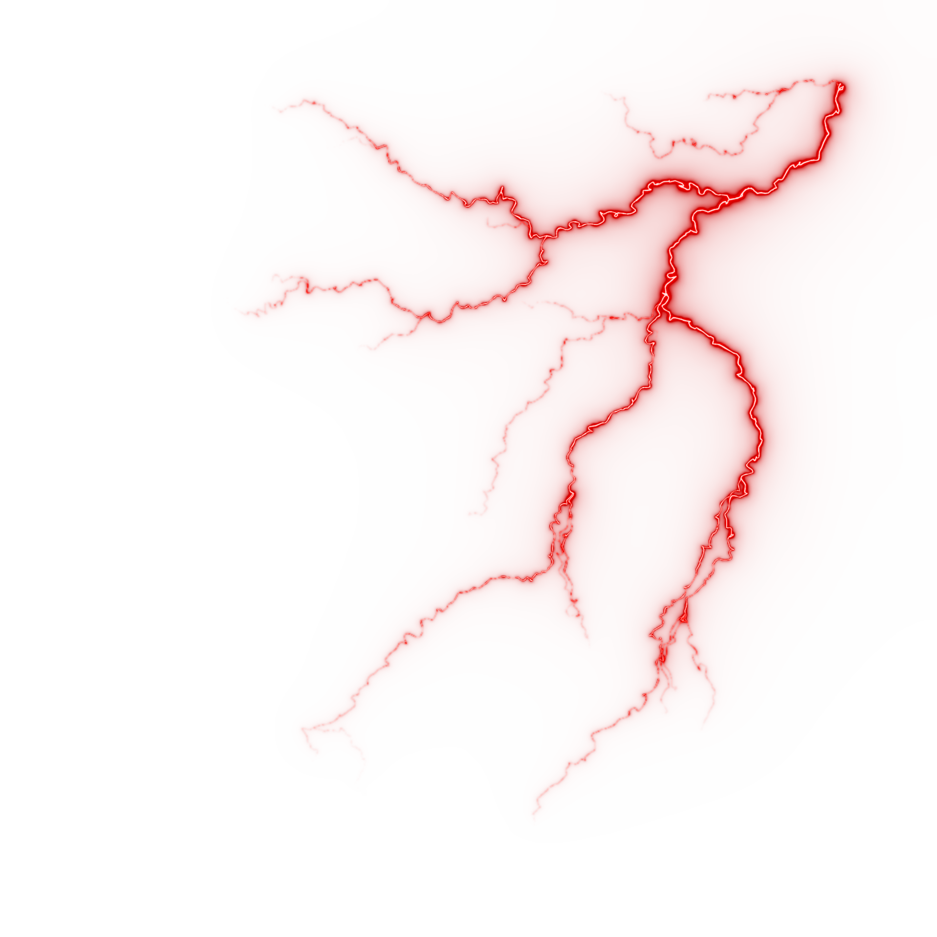 Lightning strikes on sky illustration 13826231 PNG