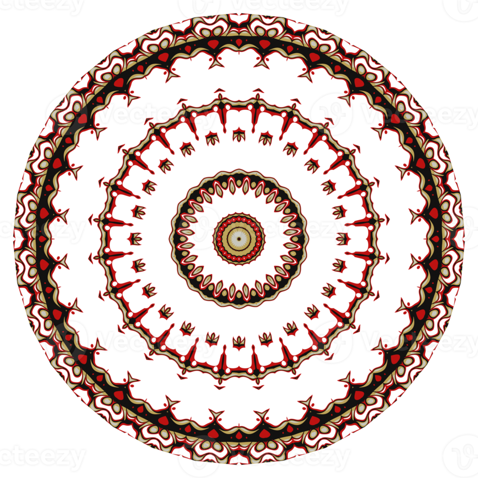 Blumen-Mandala-Muster-Ornament. png