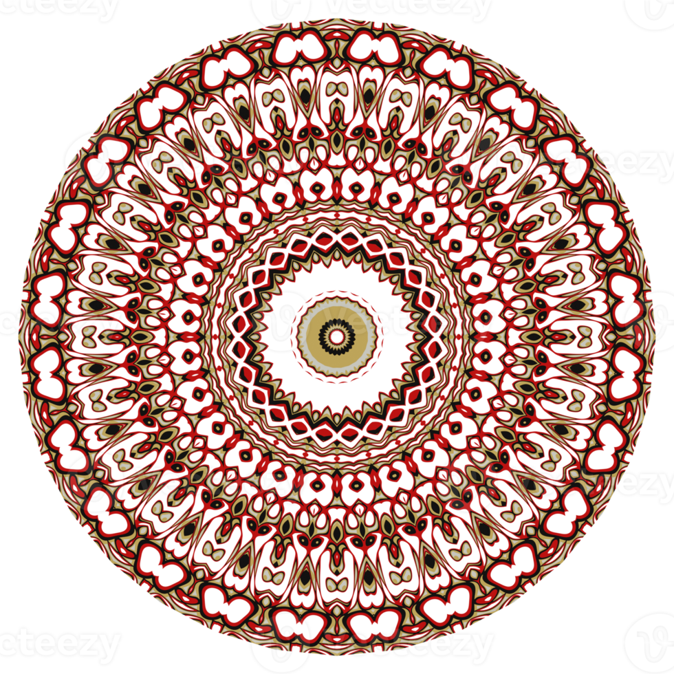 fiore mandala modello ornamento. png