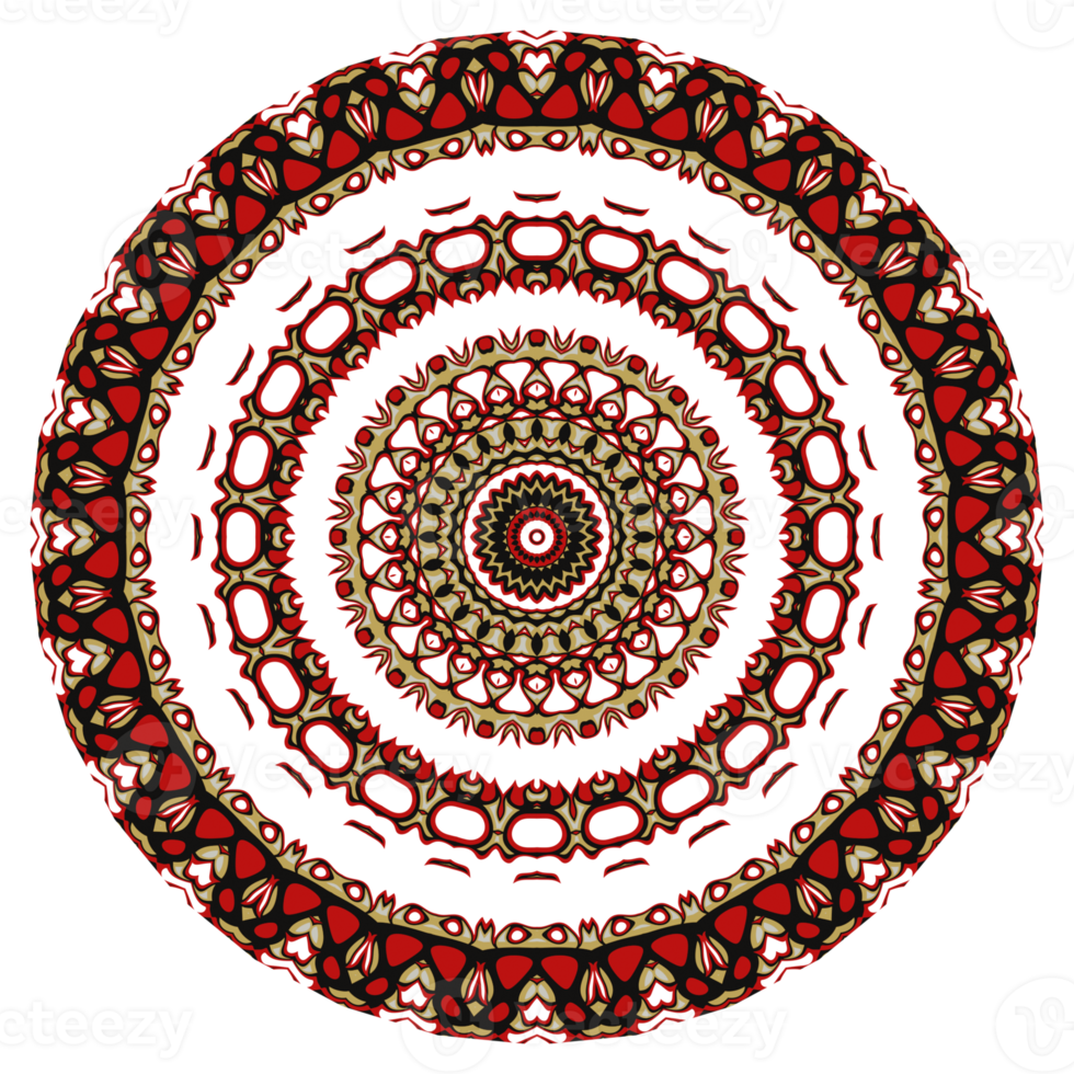 Blumen-Mandala-Muster-Ornament. png