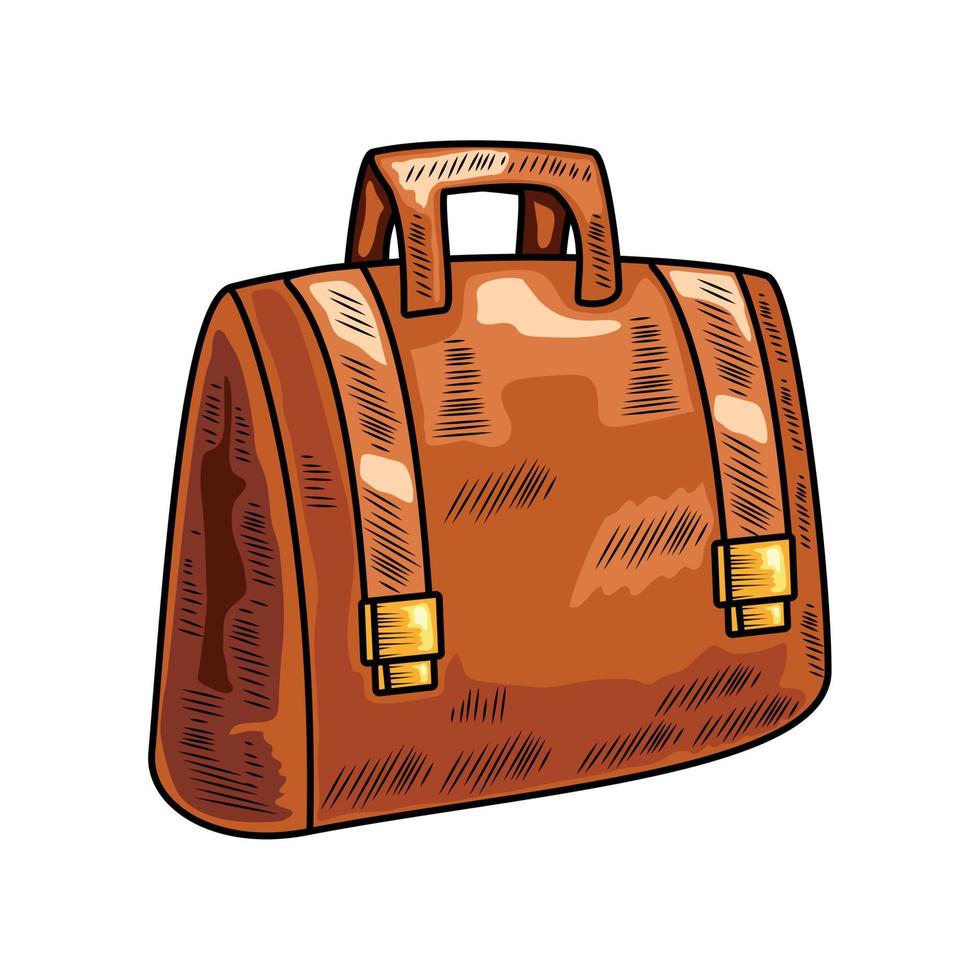 business briefcase icon vector