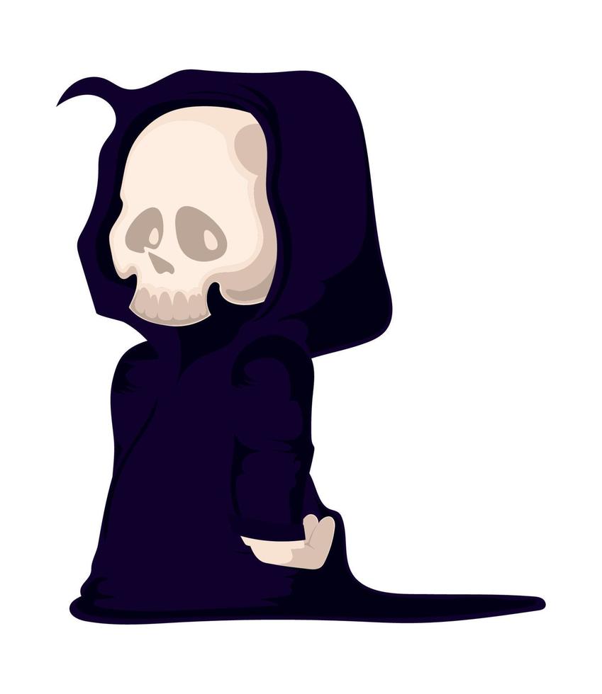 halloween death character vector