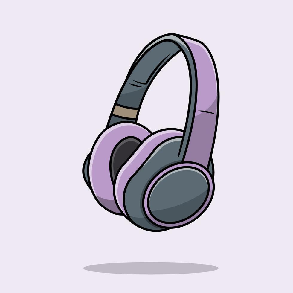 auriculares la ilustración vector