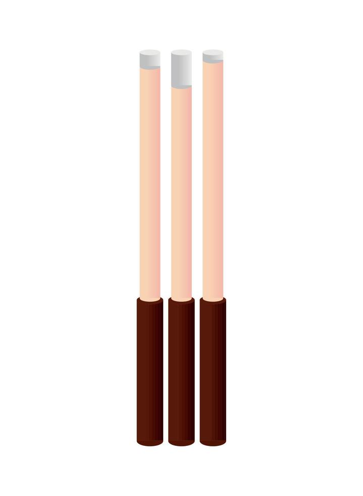 incense sticks icon vector