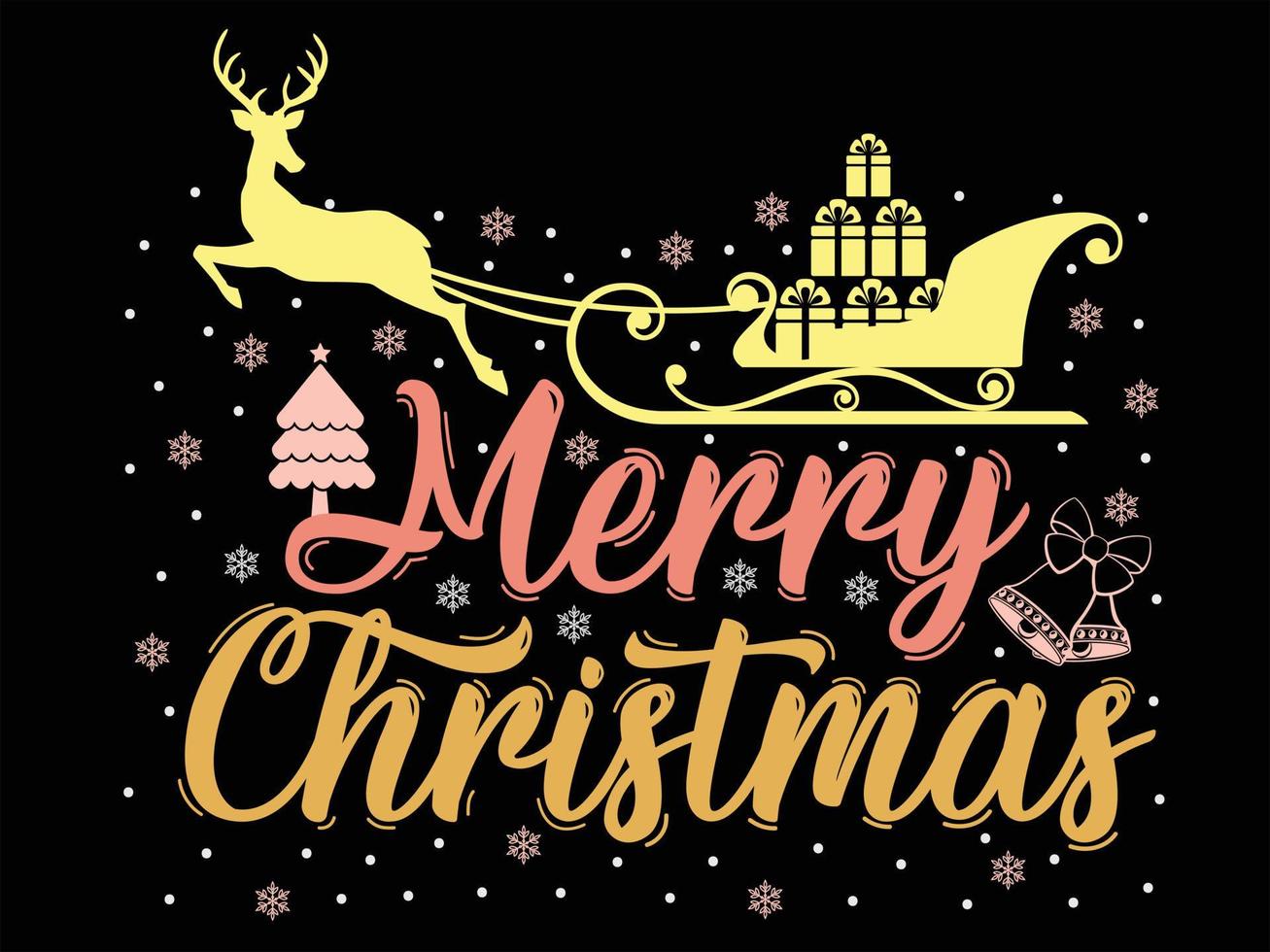 Merry Christmas 05 Merry Christmas and Happy Holidays Typography set vector