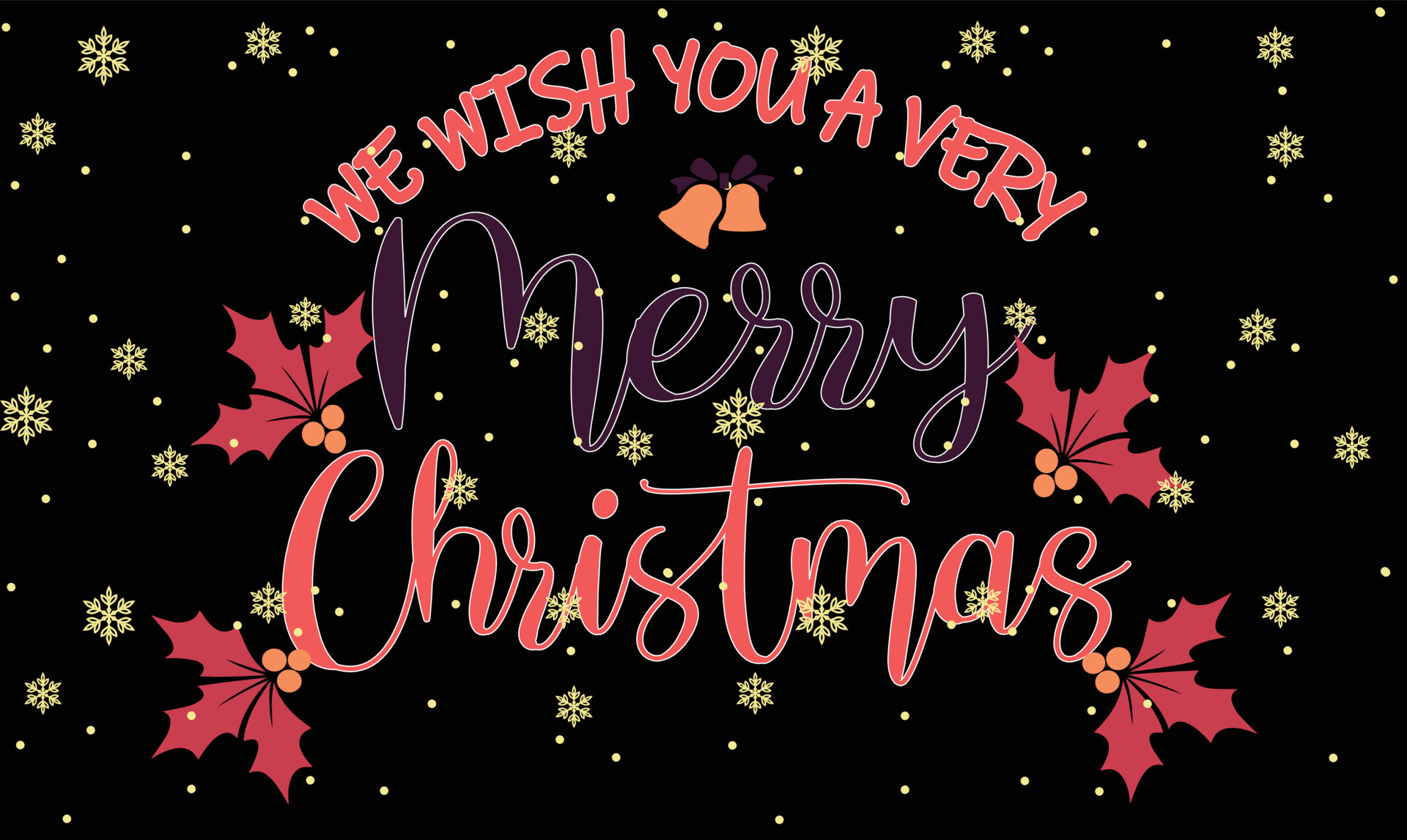 We Wish You A Very Merry Christmas 03 Merry Christmas and Happy