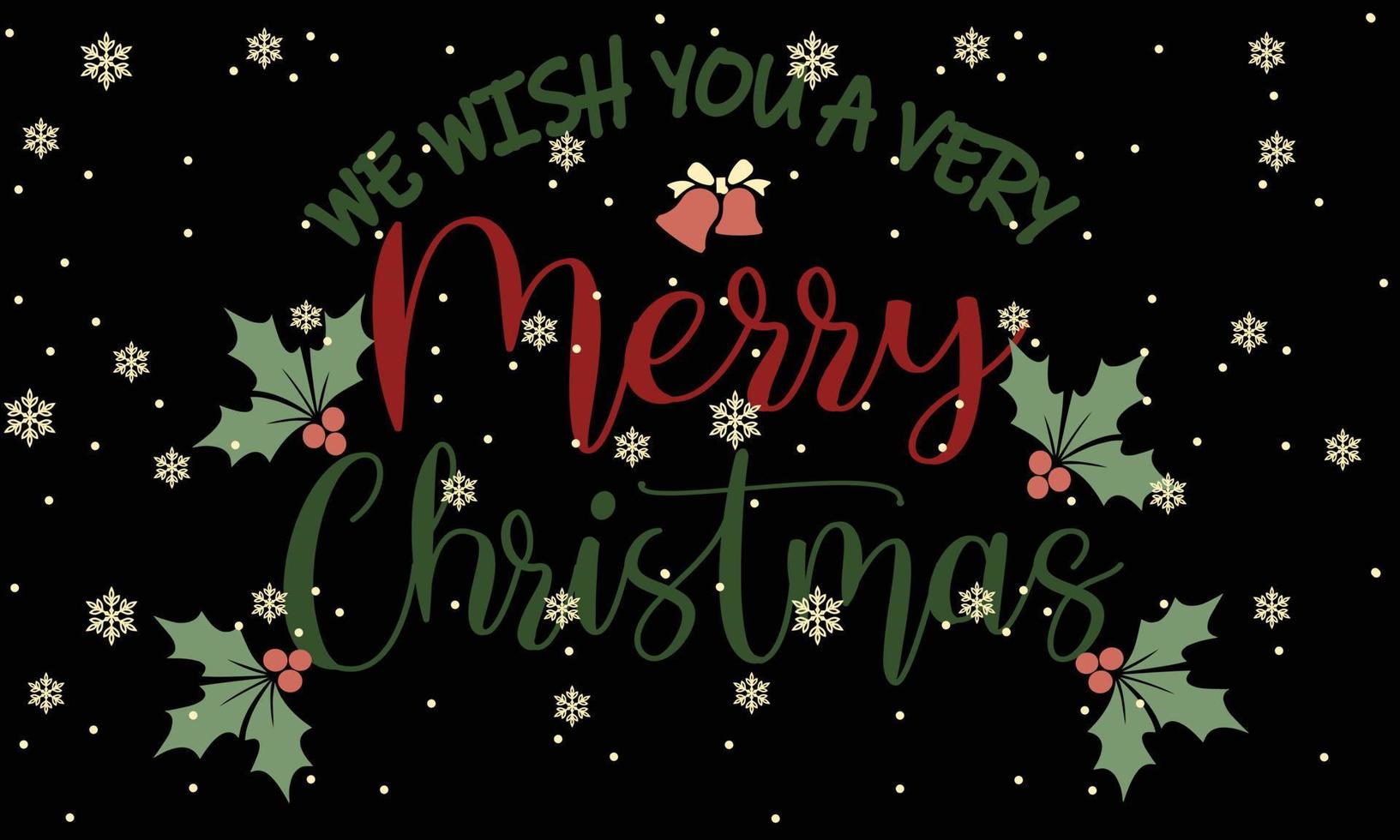 le deseamos una muy feliz navidad 02 feliz navidad y felices fiestas tipografía conjunto vector