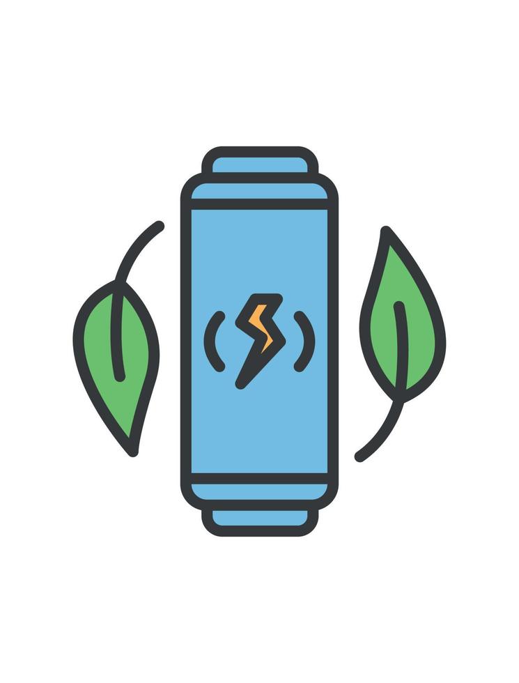 energy ecological icon vector