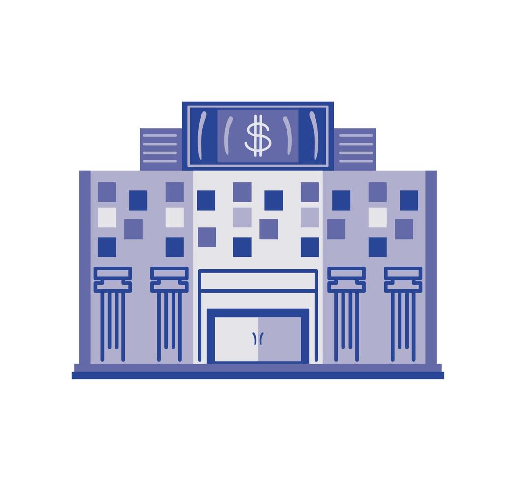 bank saving money vector