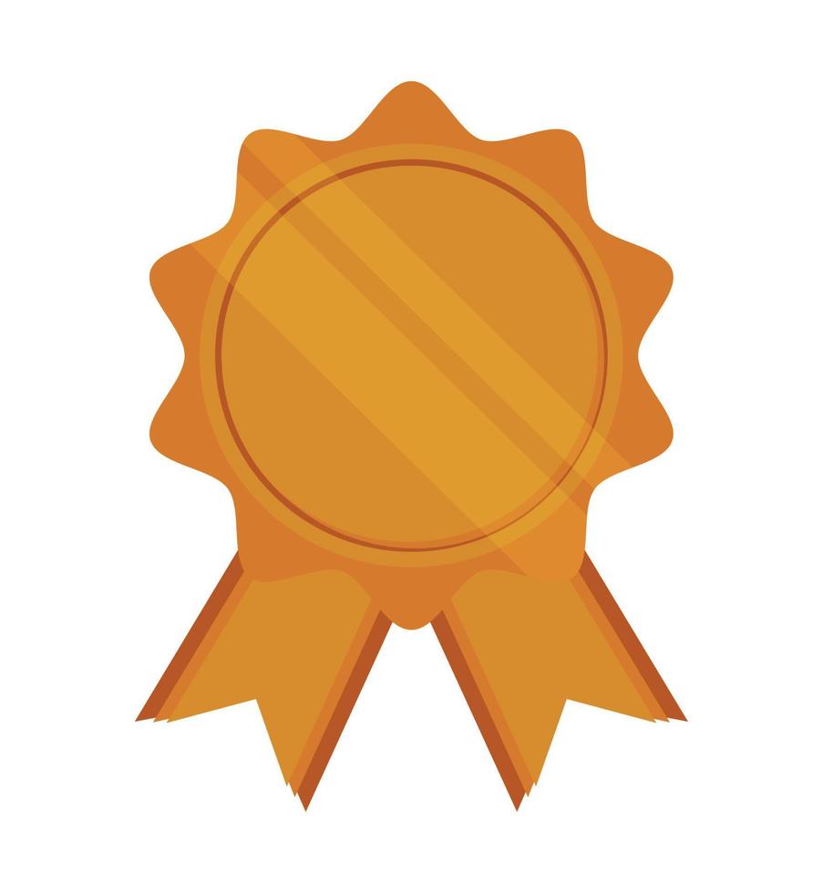 prize victory rosette vector