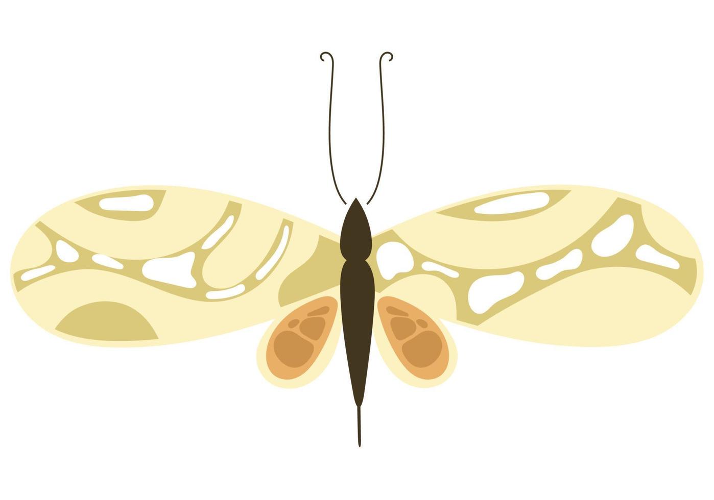 icono de animal mariposa vector