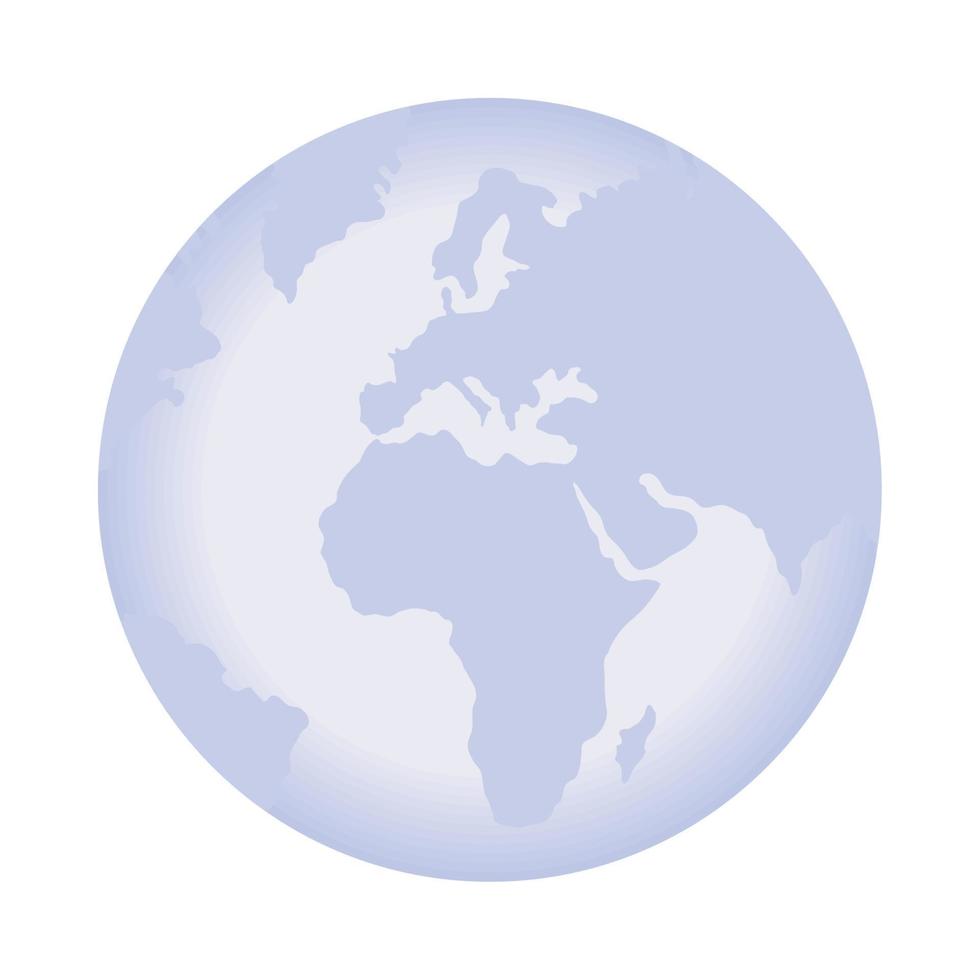 world map icon vector