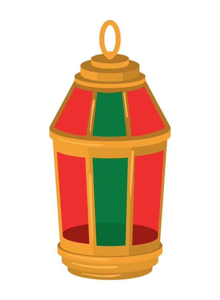 icono de lámpara árabe vector