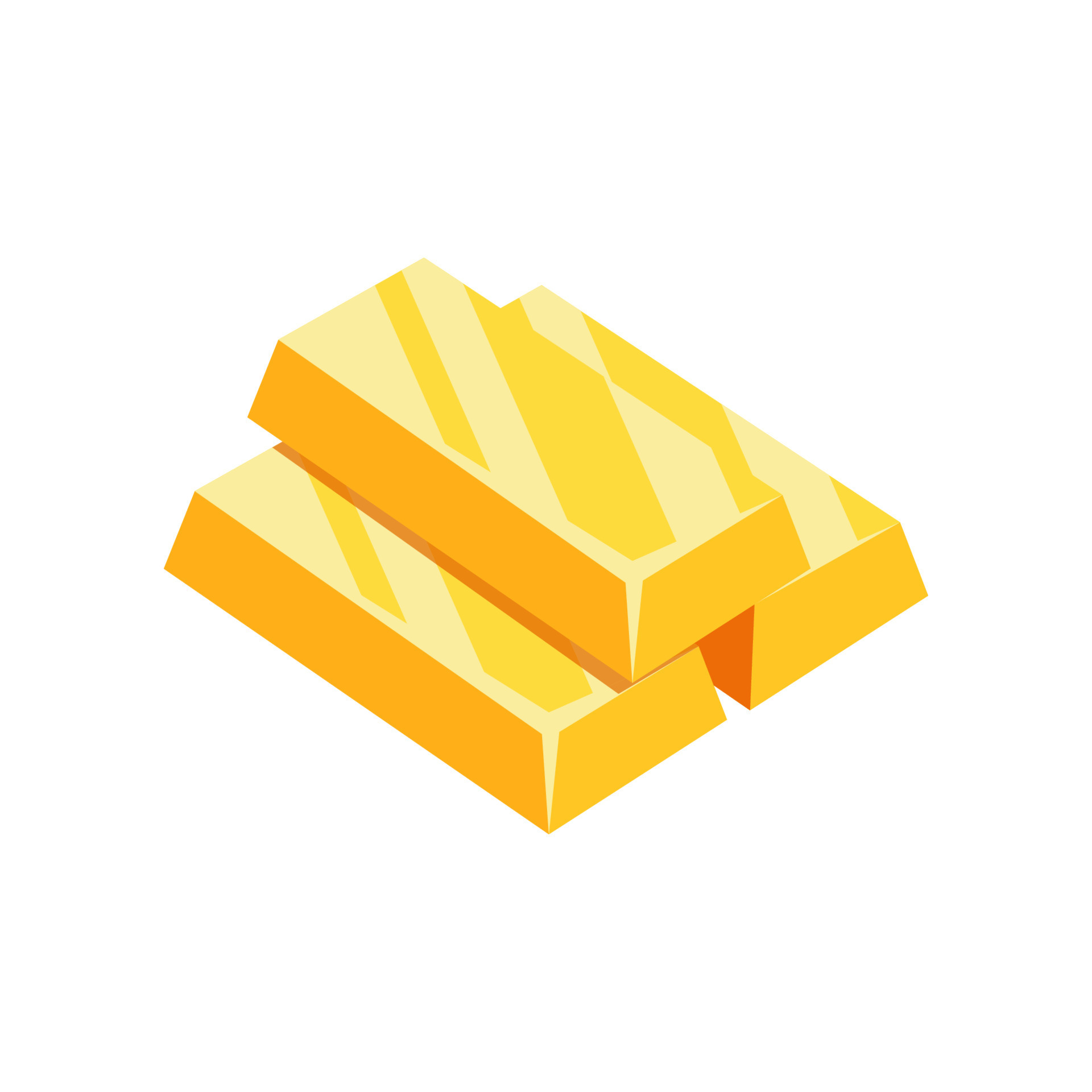 Gold bar flat design style 13828088 Vector Art at Vecteezy