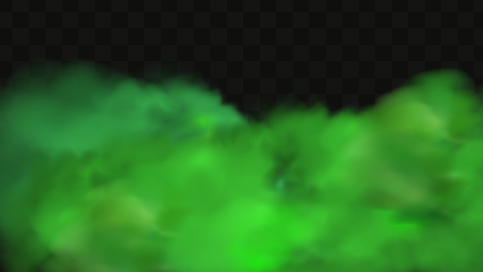 olor a mal olor verde, humo o gases venenosos, vapor tóxico químico