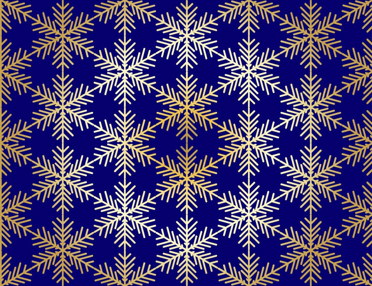 Vector Christmas card. Snowflakes background. Winter seamless pattern.