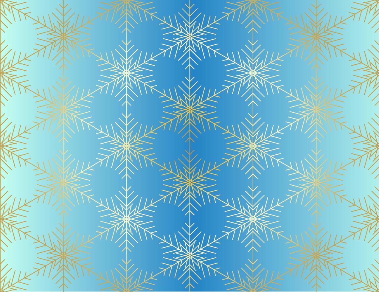 Vector Christmas card. Snowflakes background. Winter seamless pattern.