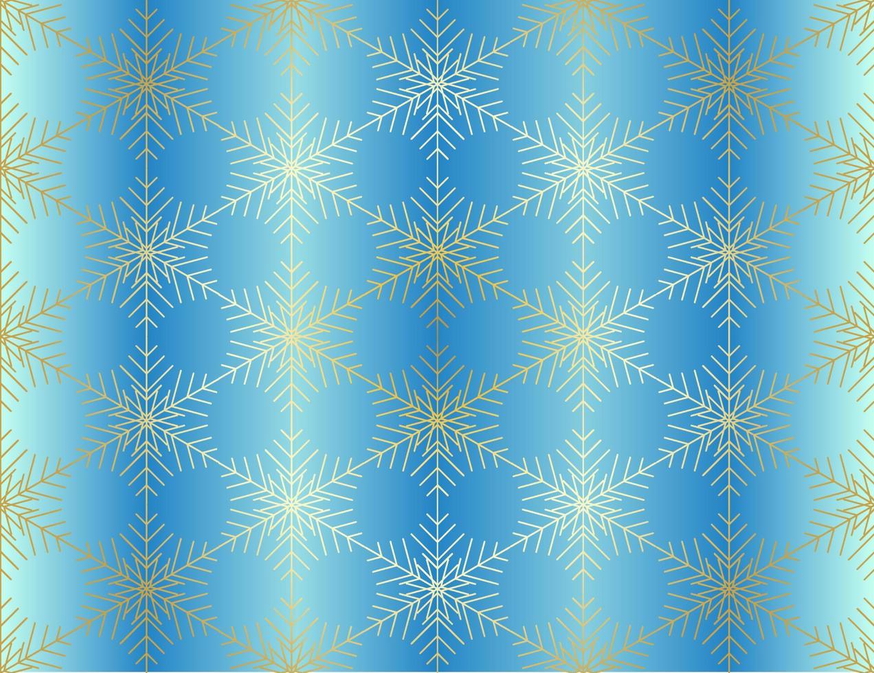 Vector Christmas card. Snowflakes background. Winter seamless pattern.