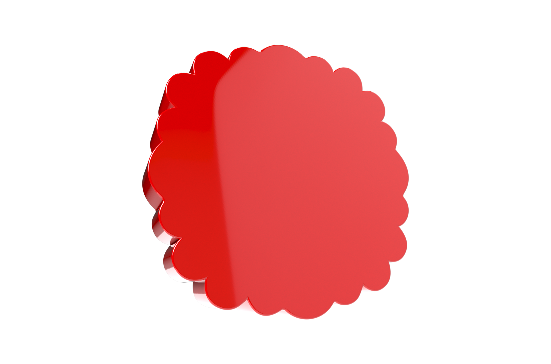 3D Geometric Shape, Banner, Icon, Badge, Label PNG Transparent