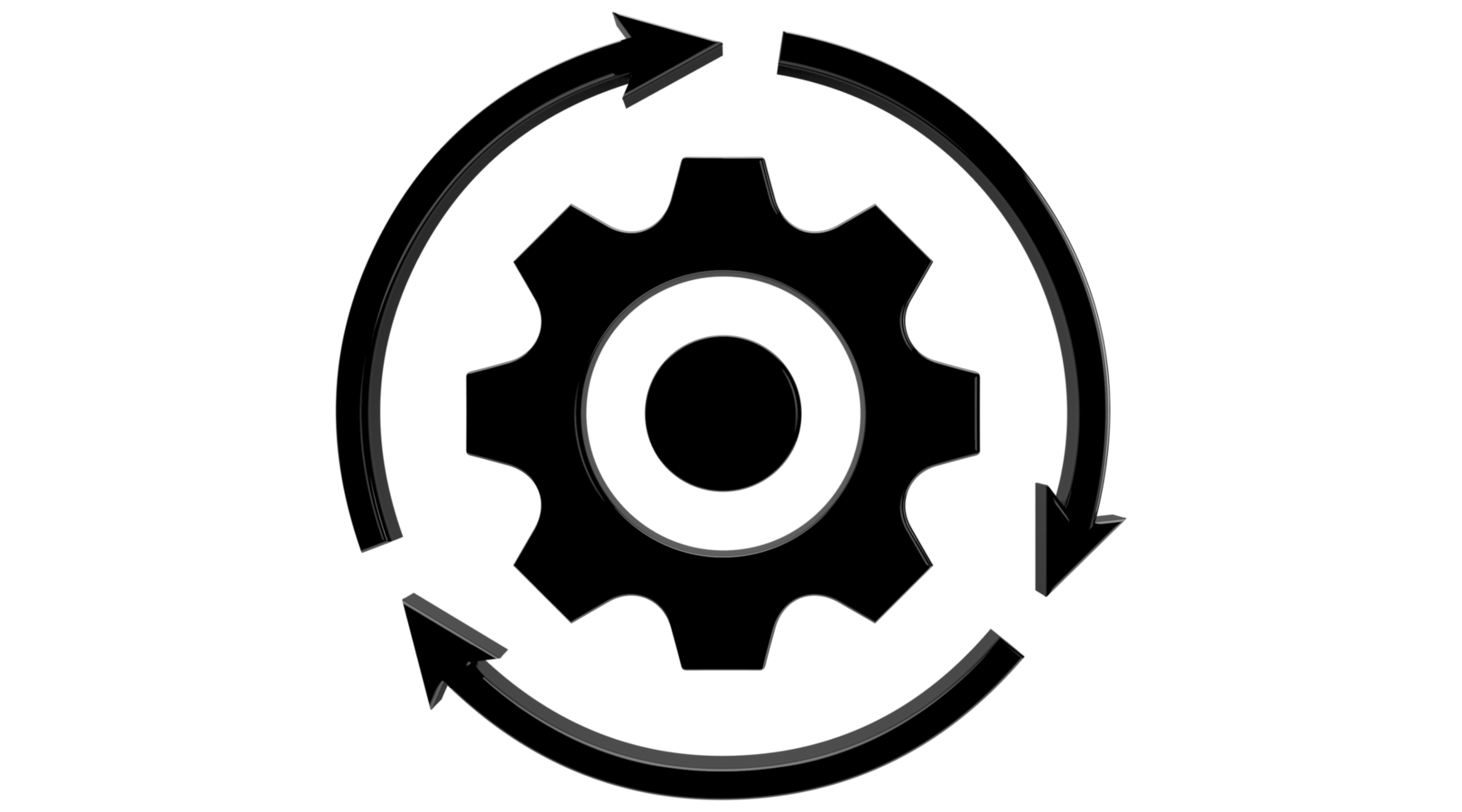 3D-Implementierungssymbol. trendiges modernes 3D-Implementierungssymbol auf transparentem Hintergrund aus der allgemeinen Sammlung, 3D-Illustration png