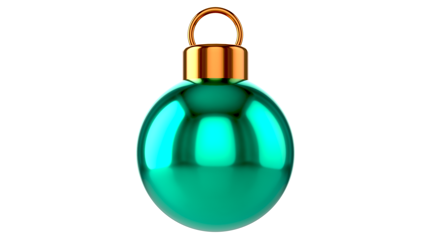 Festive Season balls baubles bombs bulbs decoration Transparent PNG. isolated glass ball. 3D rendering. New Year's Eve winter hanging adornment souvenir. Traditional ornament happy wintertime holidays png