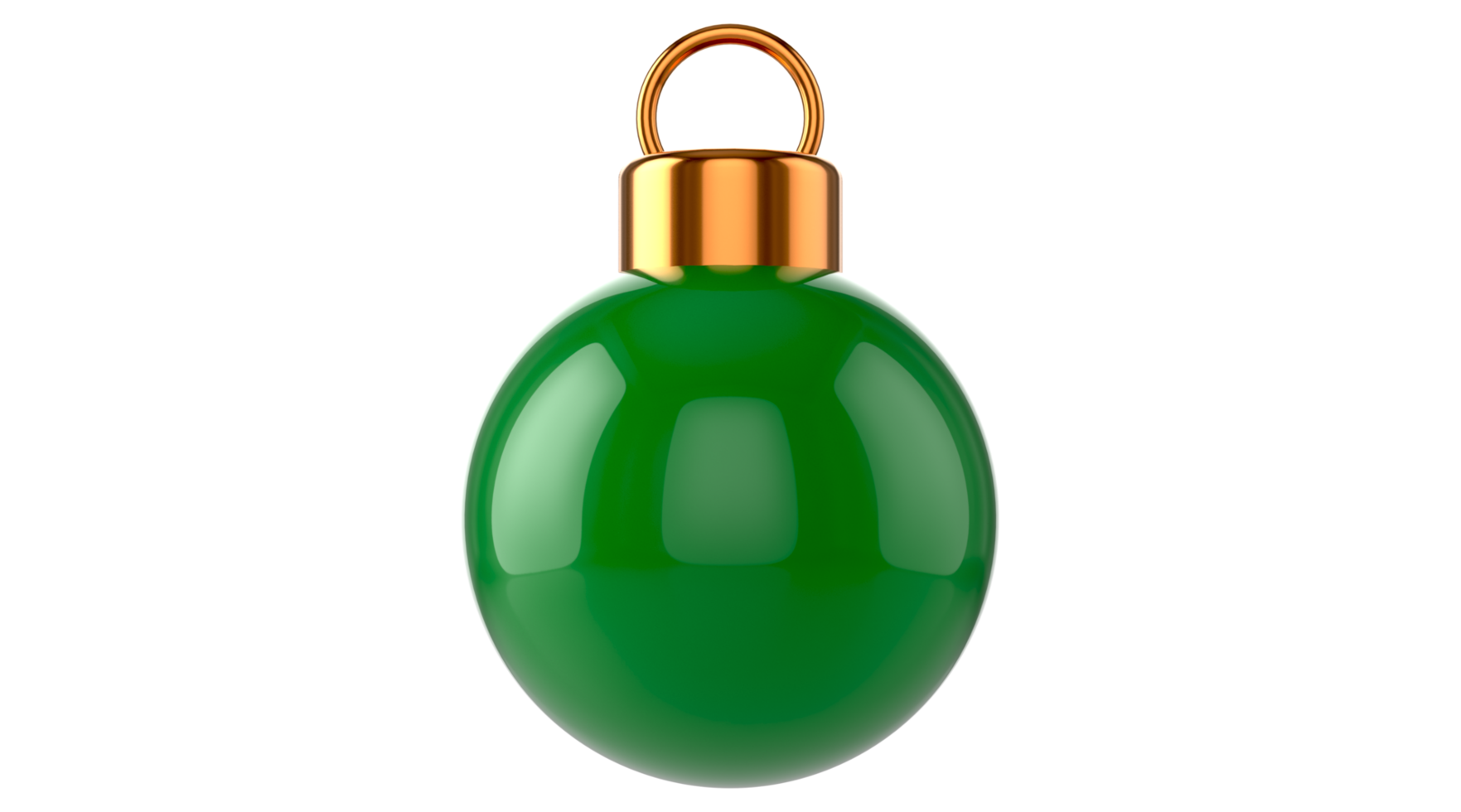 Festive Season balls baubles bombs bulbs decoration Transparent PNG. isolated glass ball. 3D rendering. New Year's Eve winter hanging adornment souvenir. Traditional ornament happy wintertime holidays png