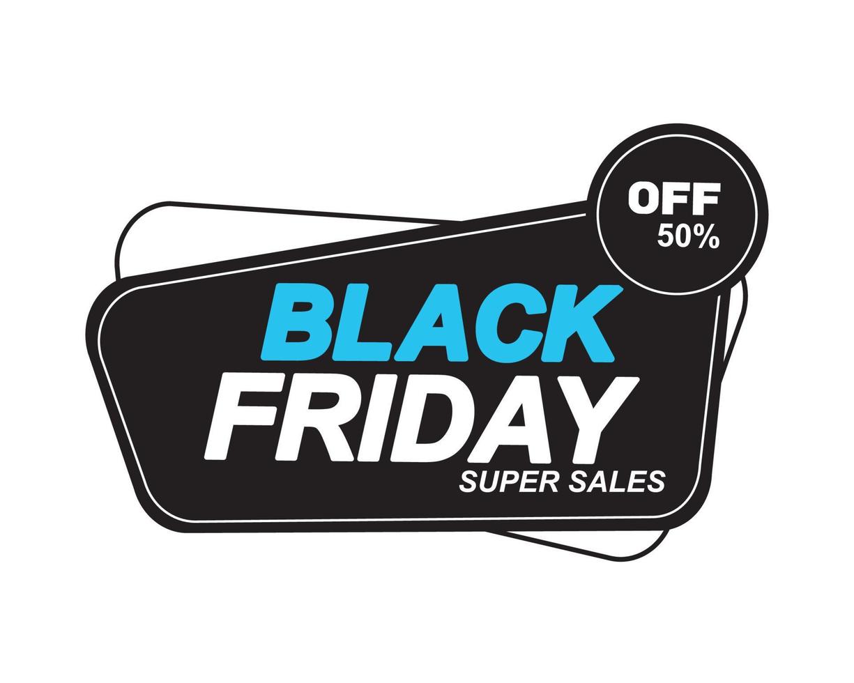 black friday sale off vector
