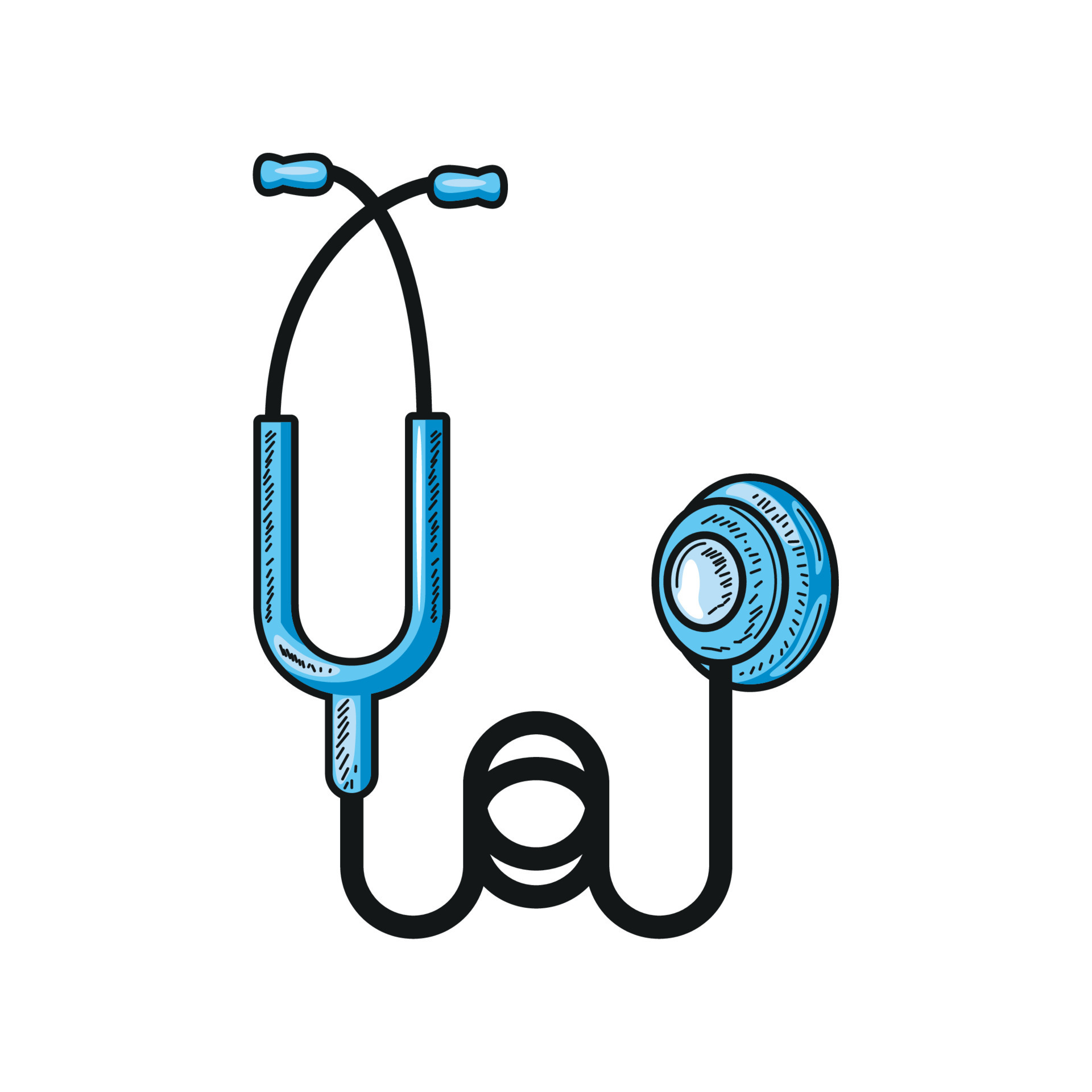 stethoscope medical icon 13829364 Vector Art at Vecteezy