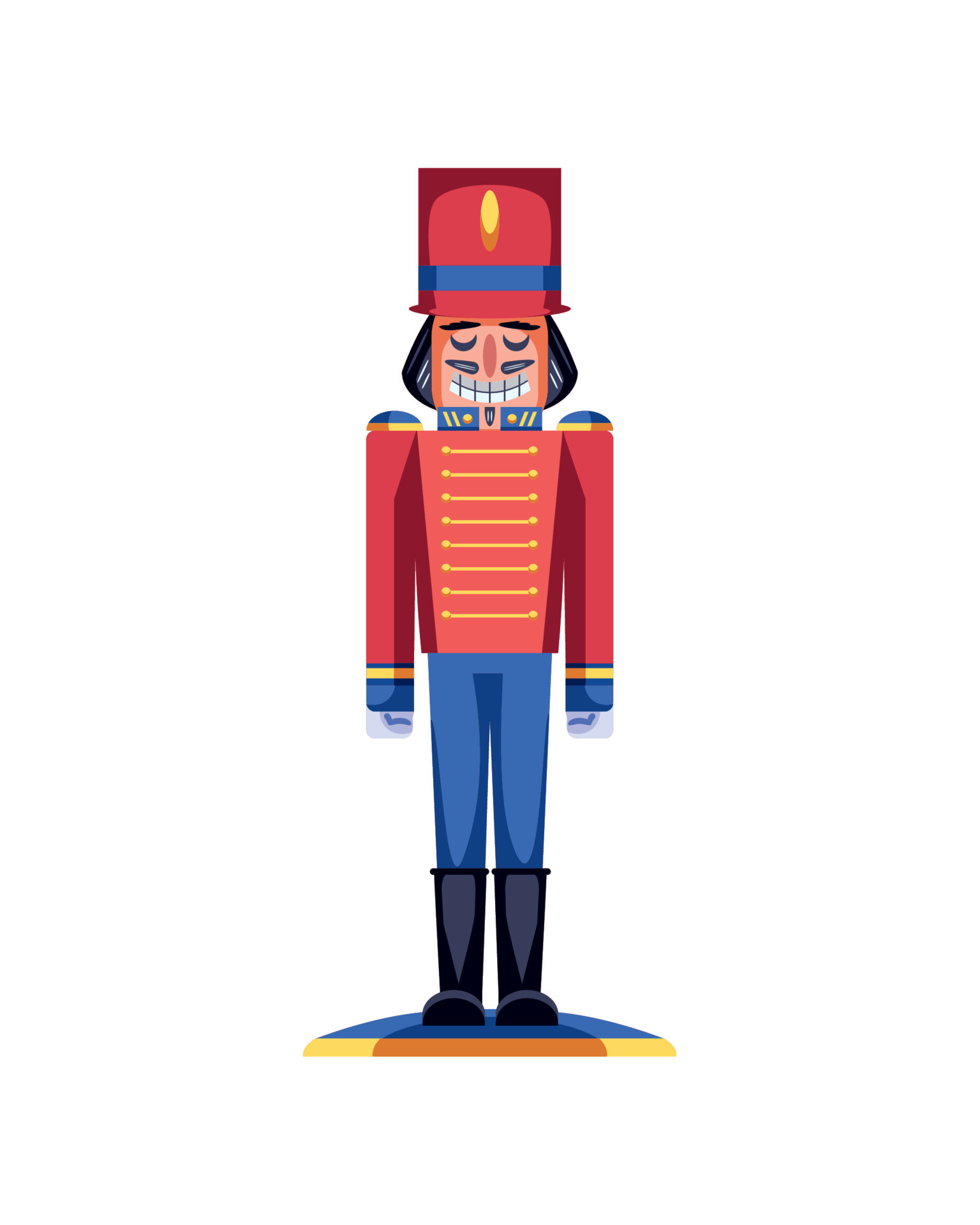 nutcracker man icon 13829374 Vector Art at Vecteezy