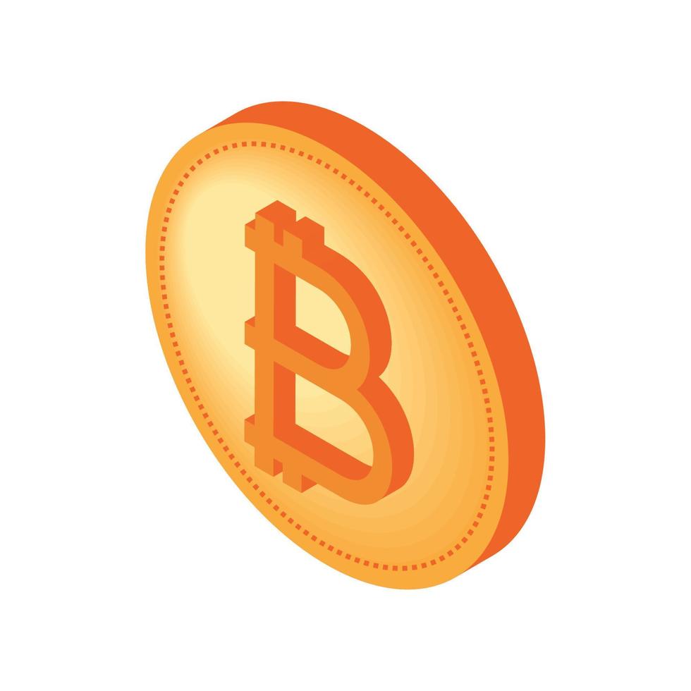 bitcoin cryptocurrency money vector