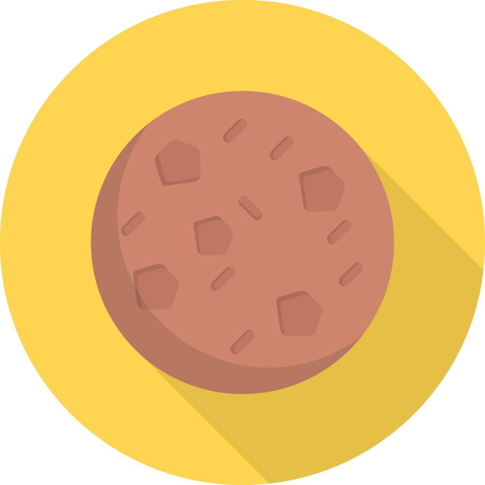 ilustración vectorial de cookies en un fondo. símbolos de calidad premium. iconos vectoriales para concepto y diseño gráfico. vector