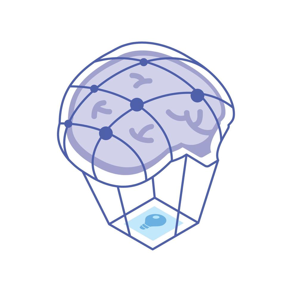 artificial intelligence tech vector