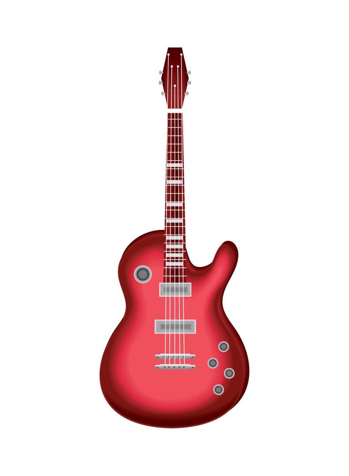 electric guitar music instrument vector