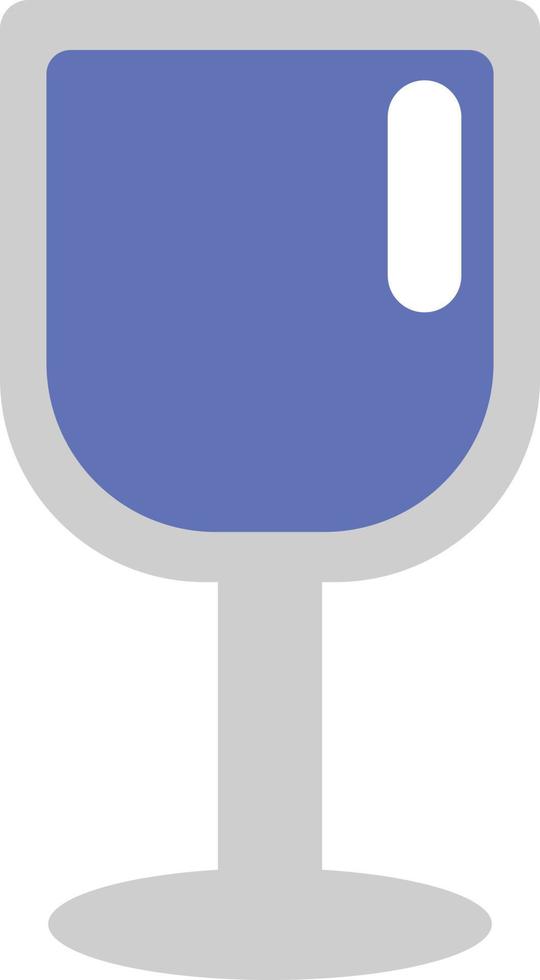 Blue juice, illustration, vector, on a white background. vector