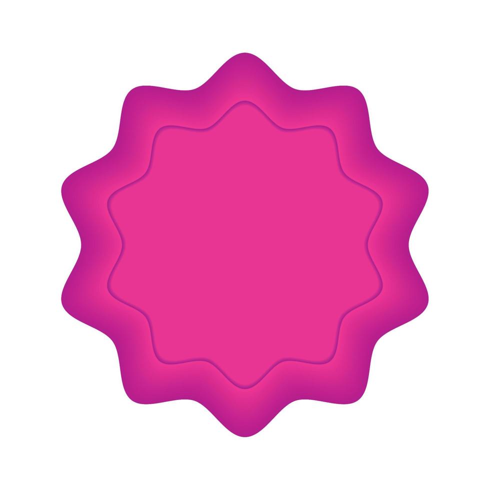 Marketing Label flat vector
