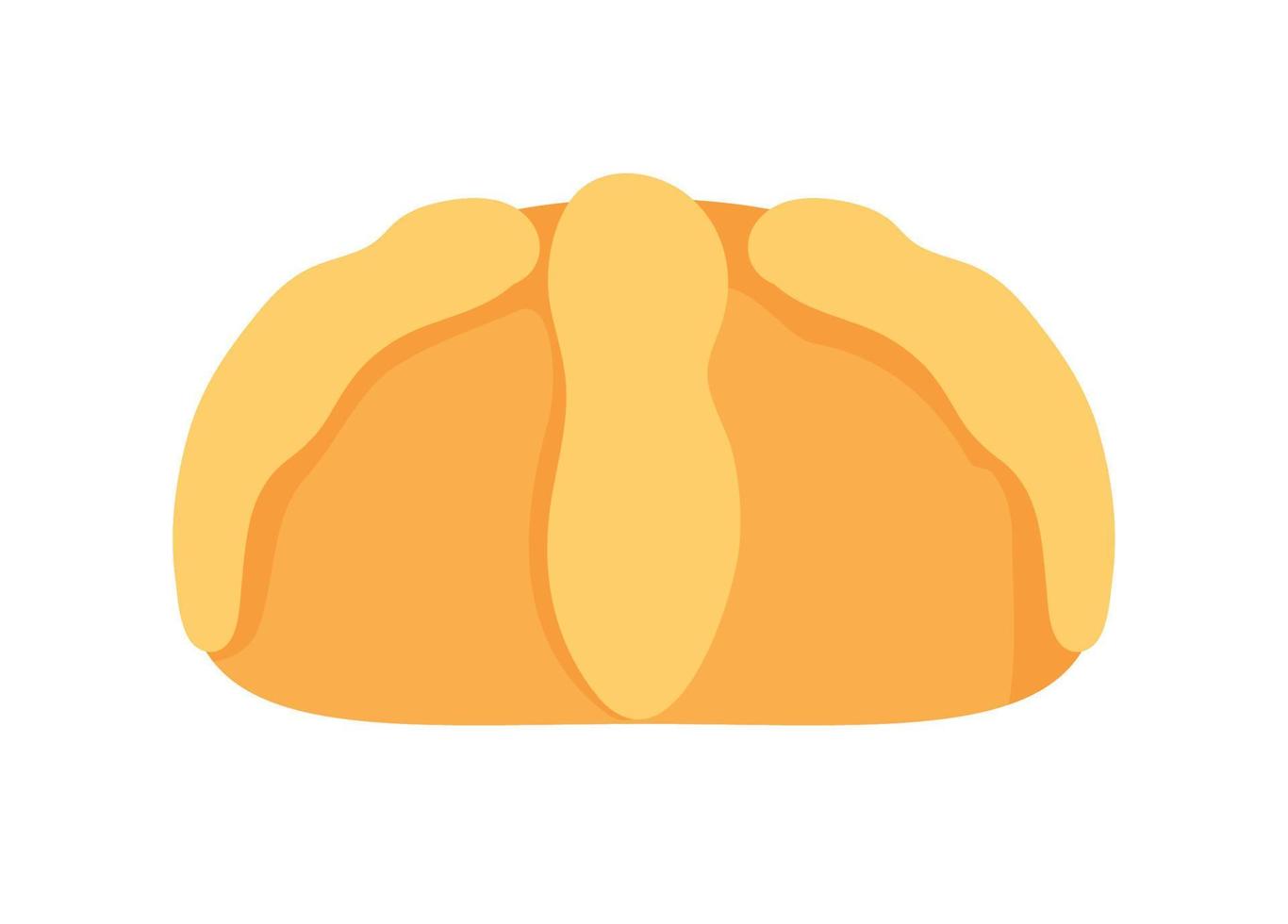 fresh bread icon vector
