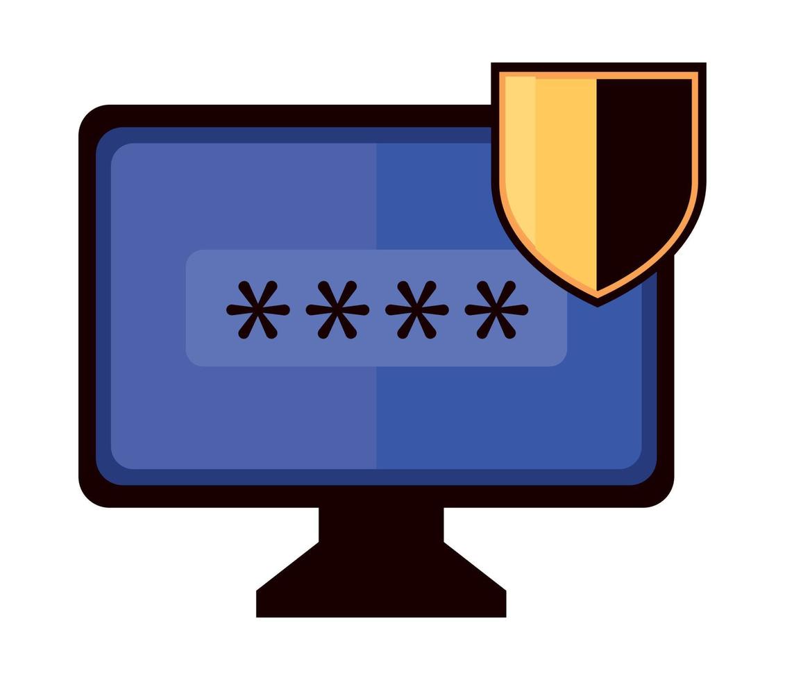 cyber security access account vector