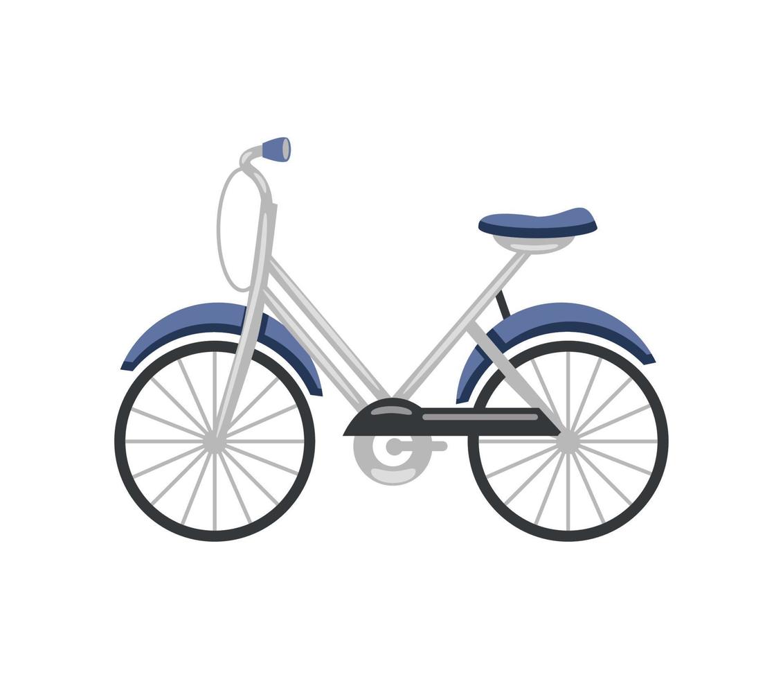 bicycle transport icon vector